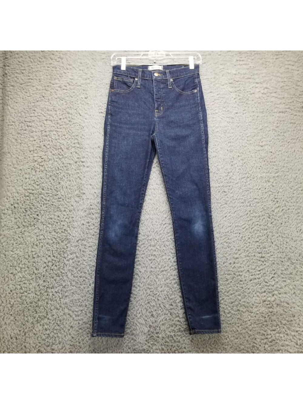 Madewell Jeans Womens 25 Blue High Rise Skinny Stretch Denim *Read*